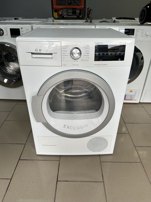 Сушильна машина Bosch serie 6 з Німеччини. 8 кг.тепловий насосWTW85490