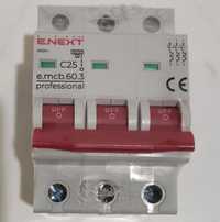 Автоматичний вимикач С25 25А E.NEXT 6 кА