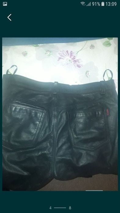 Чоловічі шкіряні штани