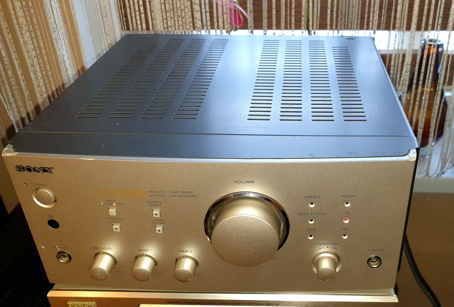 Wzmacniacz Sony EX 770 MD vintage audio wieża