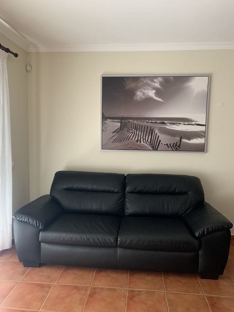 Sofá de pele IKEA