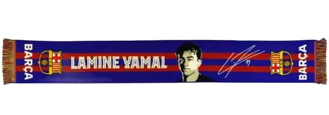 Szalik Kibica 140 X 20 Barcelona Lamine Yamal Tkany 2024/25 Oficjalny