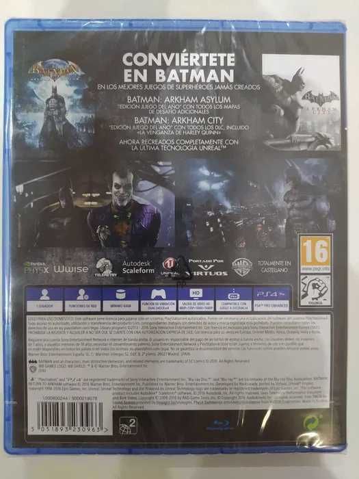 NOWA Batman: Return To Arkham PS4 Polskie napisy w grze PL