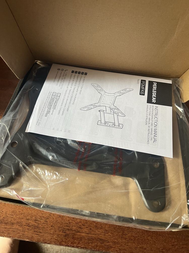 Настінний кронштейн Perlegear PGMFK6-E для телевізора