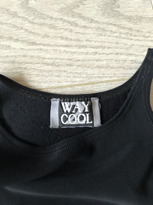 Way Cool sukienka czarna ramiączka krótka rozmiar S