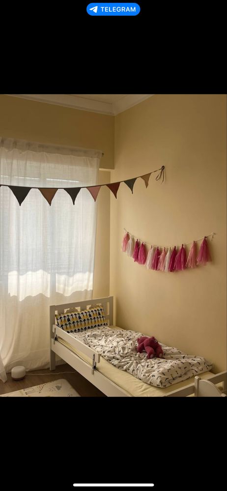 Cama ikea crianças com colchão