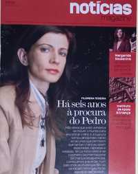 Filomena Teixeira, mãe de Rui Pedro, em revista e recortes