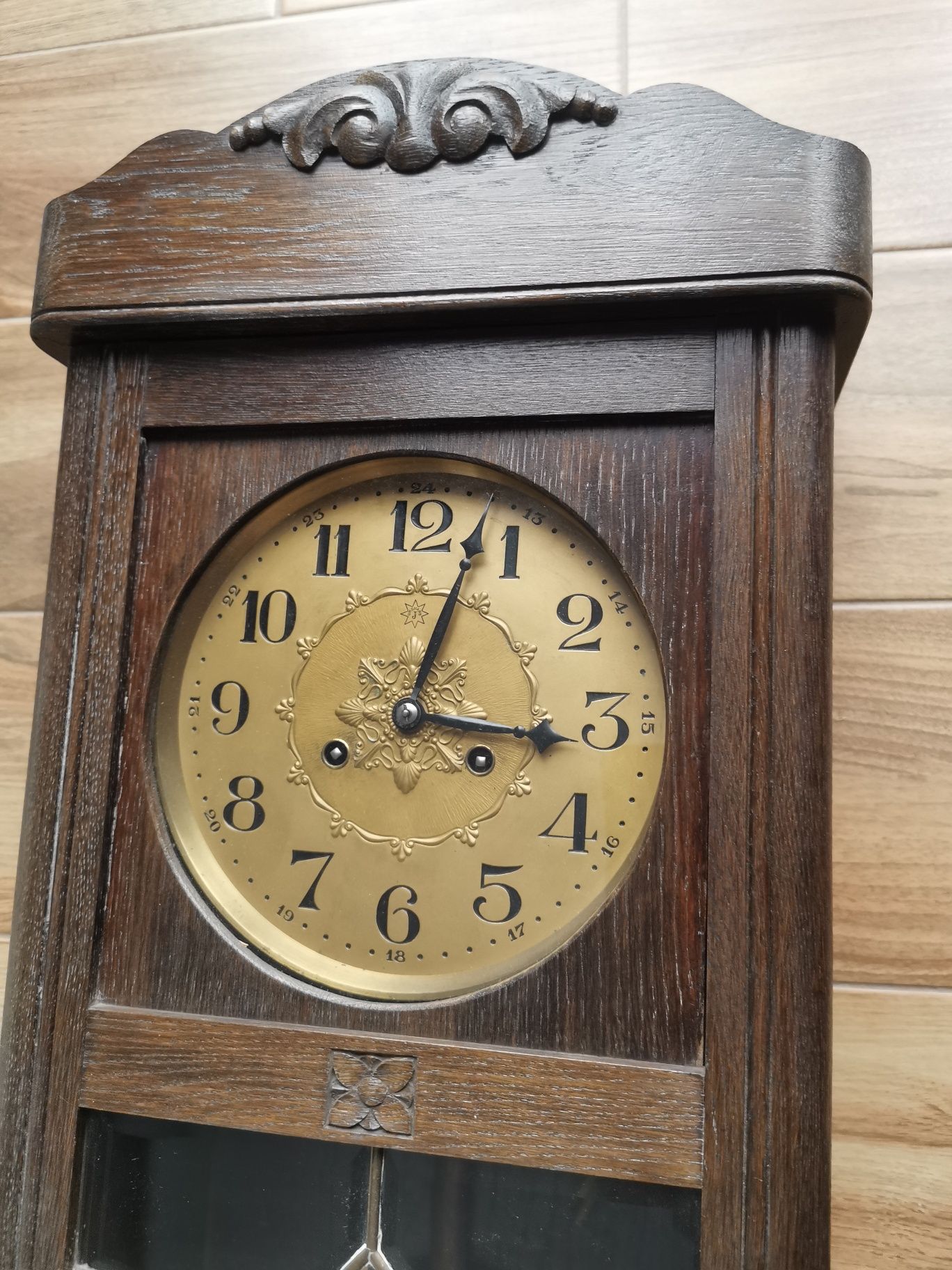 Piękny Stary zegar Junghans