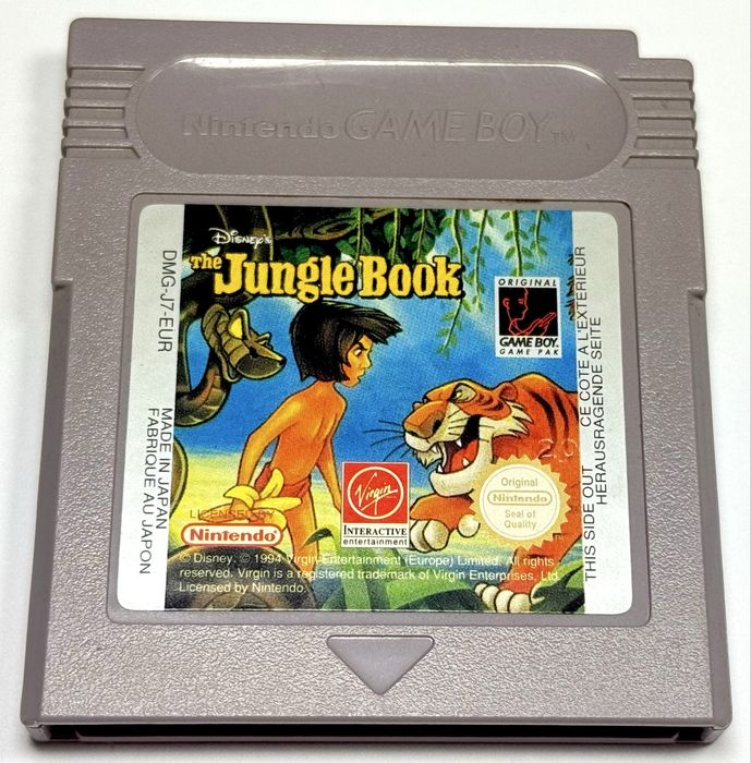 Jungle Book Nintendo Game Boy