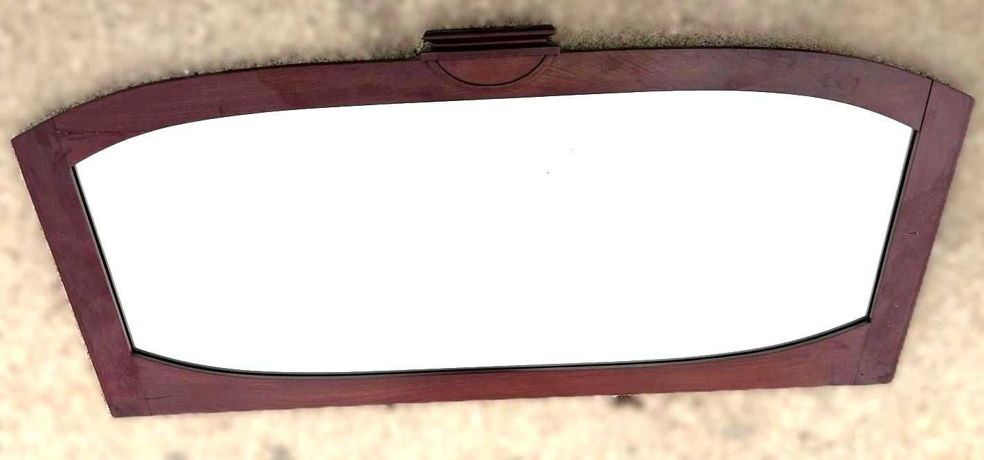 Espelho antigo, para suspensão em parede: medidas: 123 X 53 cm