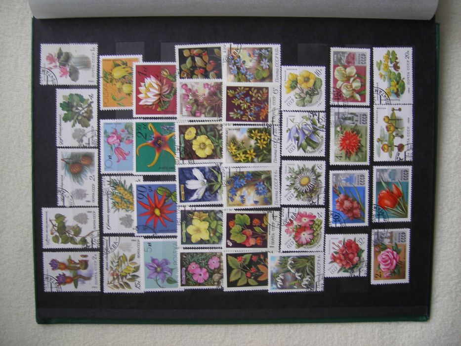 Klaser stare znaczki pocztowe PRL lata 80-90 Filatelistyka