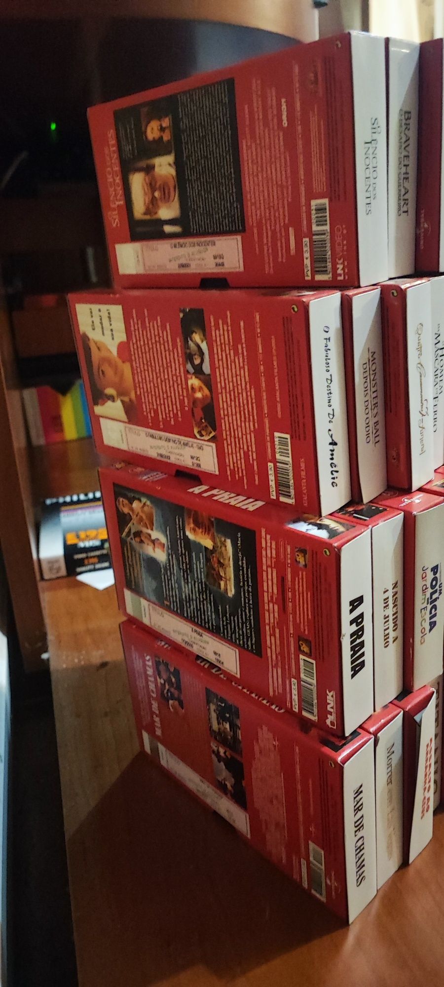 Filmes VHS 24 Cassete