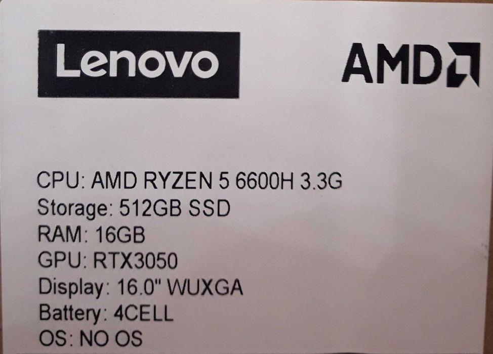 Ноутбук Lenovo ideaPad Gaming 3 16ARH7
