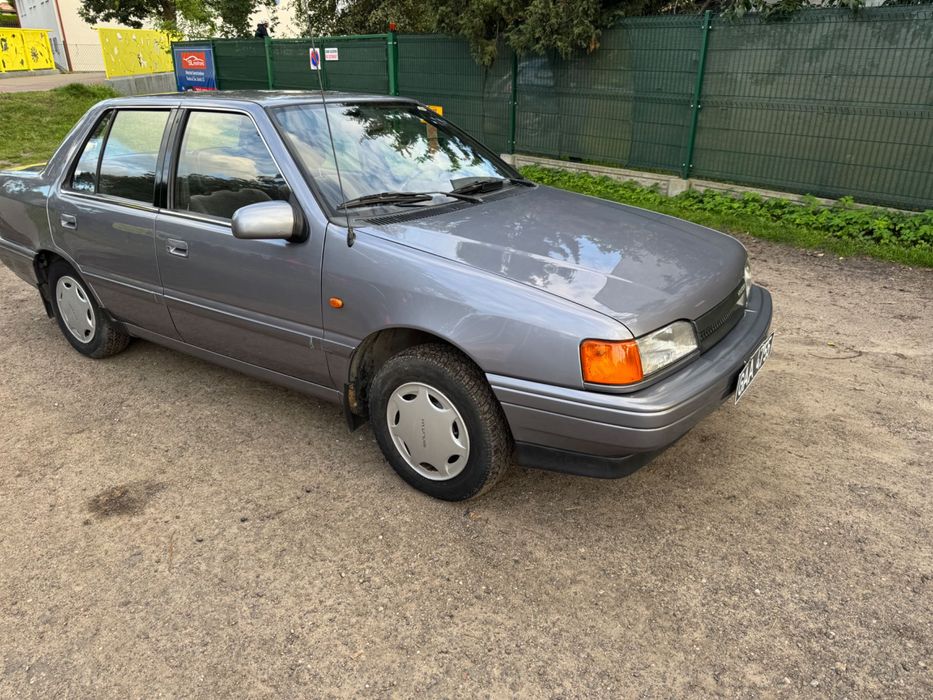 Hyundai pony 56 tys km czarne blachy okazja