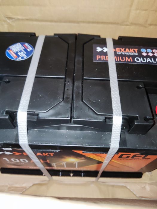 Акумулятор exakt 12v 100ah гель