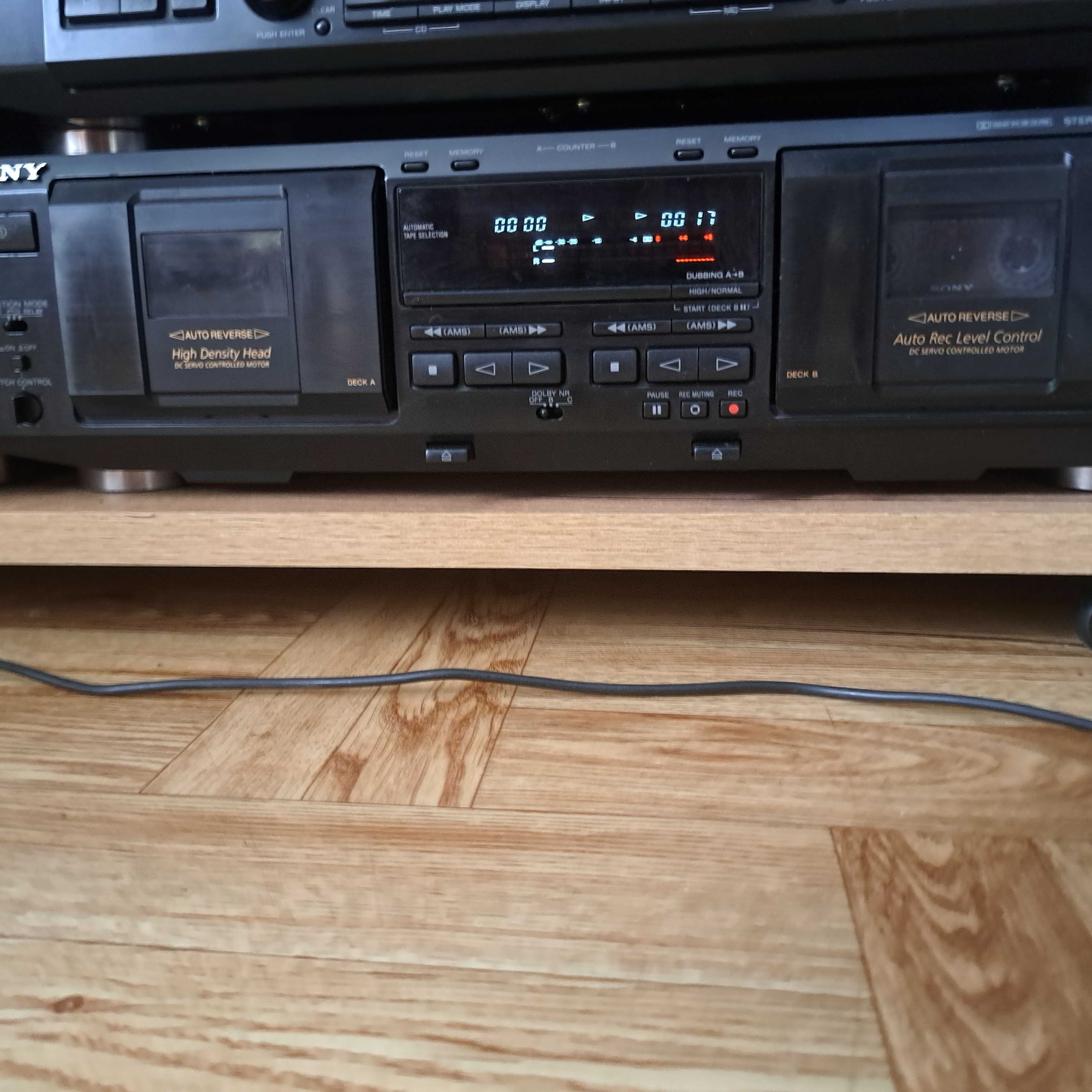 Sony dwu kasetowyTC-WE435