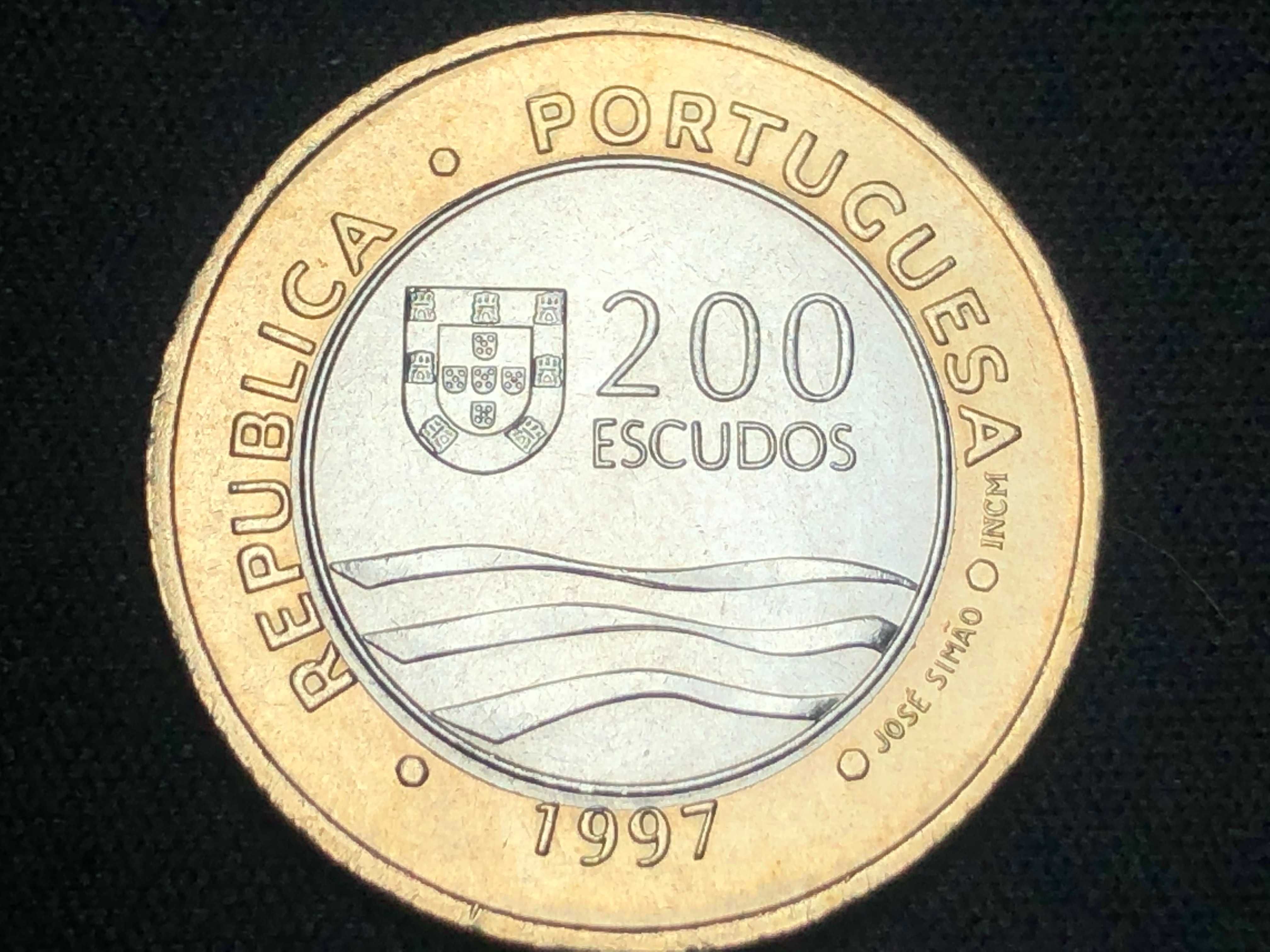 200 Escudos Bimetálica 1997 Exposição Mundial de Lisboa