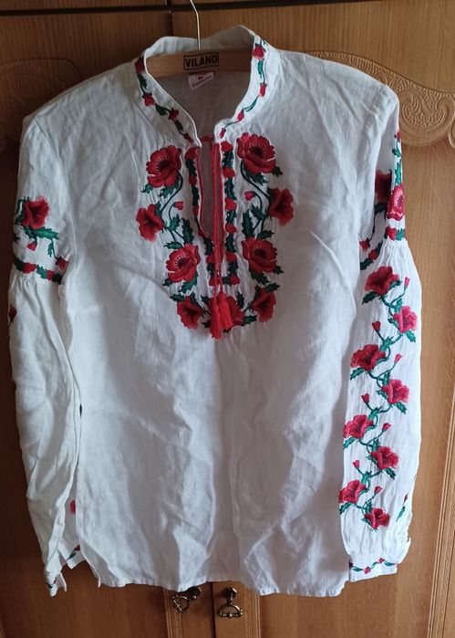 Вишиванка, ллянна, на 34-36 розмір