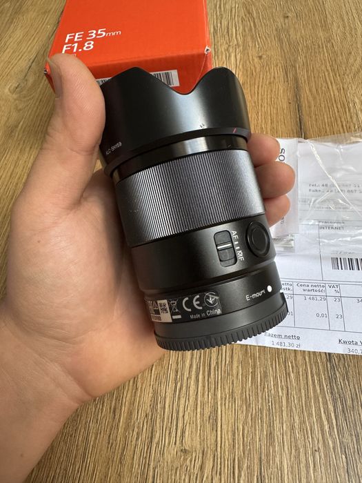 Obiektyw Sony FE 35mm f1.8 SEL35F18F
