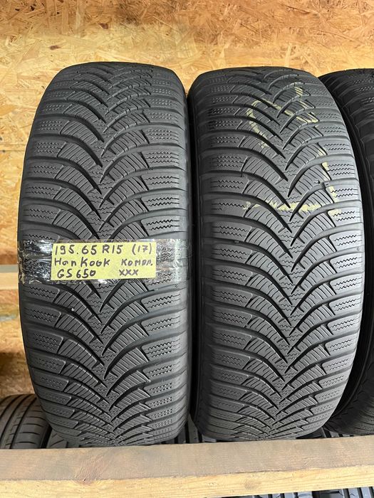 GS650 Зимові шини 195/65r15 Hankook Winter Icept RS2 комплект резина