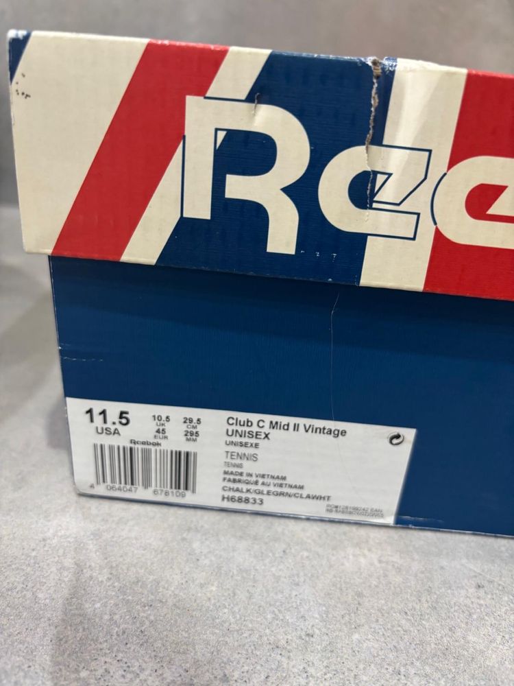 Buty Reebok Club C Mid II rozmiar 45.