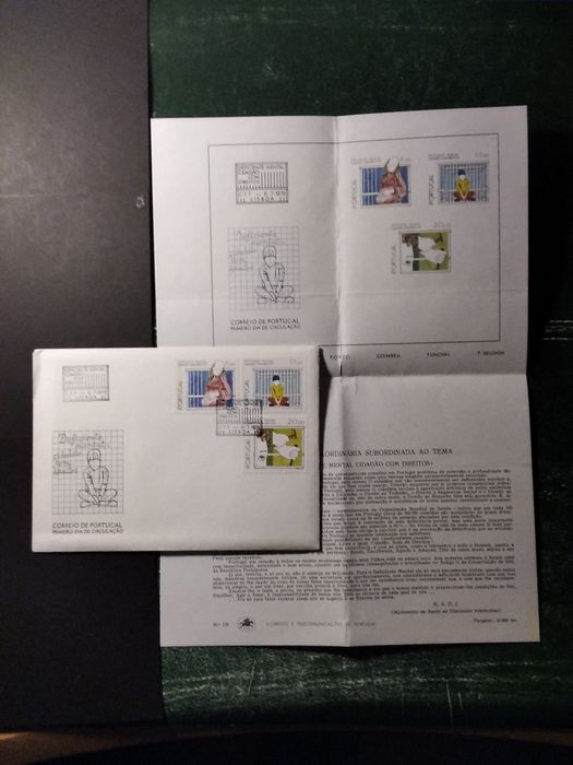 1979 FDC Deficiente Mental Cidadão Com Direitos MNH **