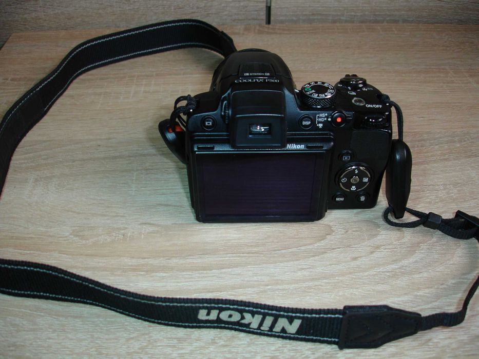 Nikon Coolpix P500 12Mpx, zoom 36x + Torba