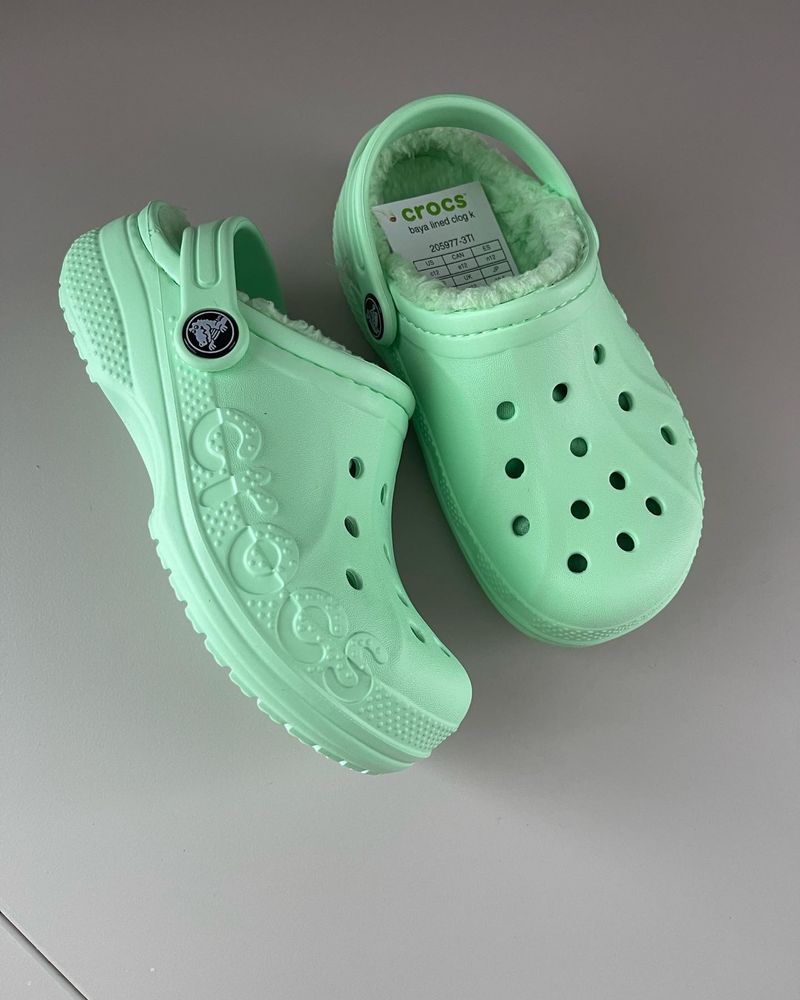 Зимові сабо crocs оригінал с8 с12 j1 j2 j3