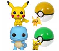 Figurki Pokemon 4 Pokemon + 2 Pokeball Zestaw