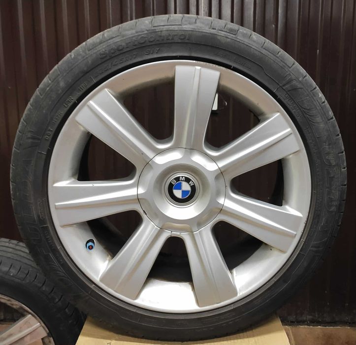 Alu felgi BMW styling 96 r17 is47 5x120 unikatowy wzór komplet letnie