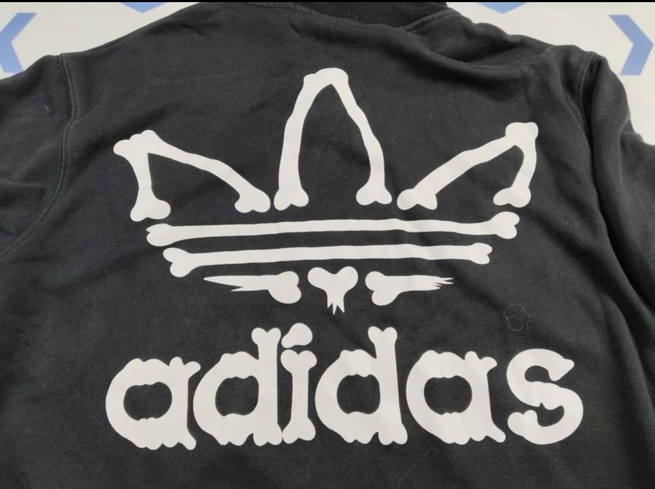 Jeremy Scott adidas sceleton jacket XL