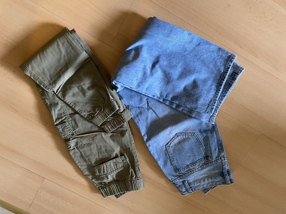 Spodnie dziewczece/młodzieżowe s/xs cena za calosc