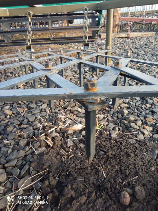 Сцепка борін з катком