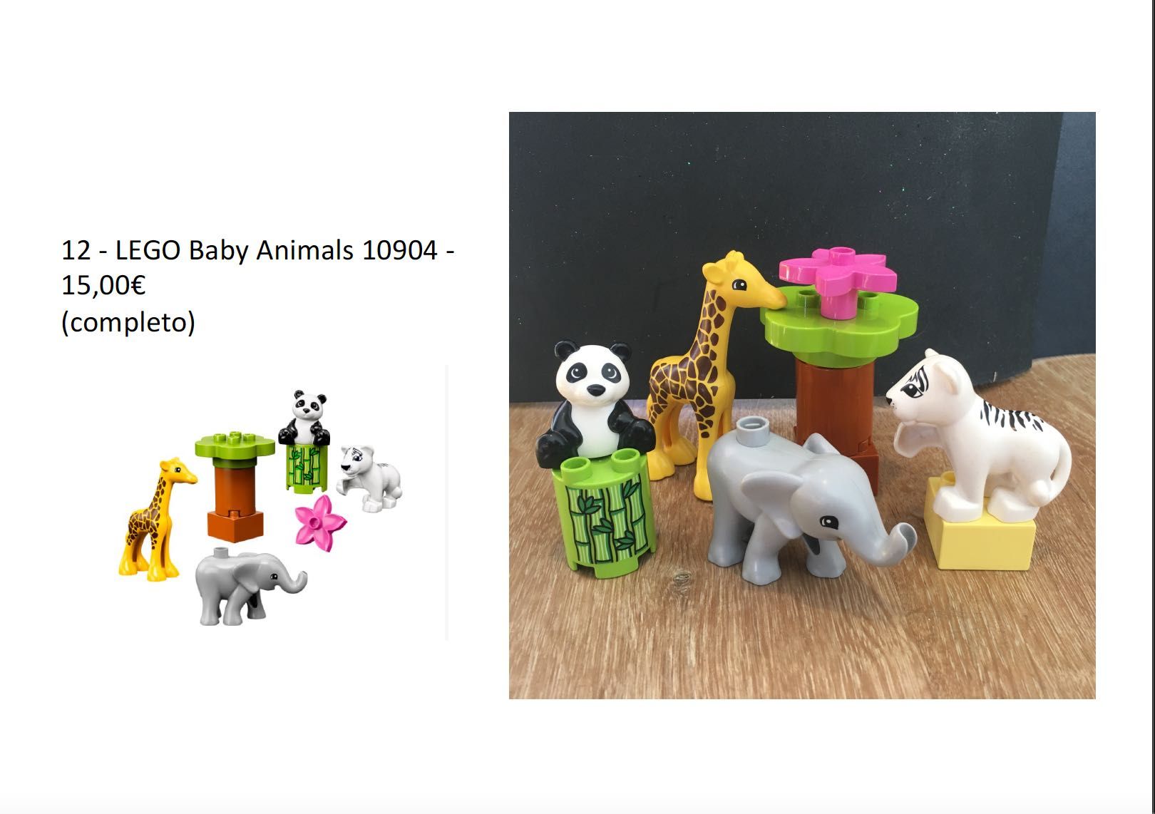 LEGO DUPLO - Vários conjuntos