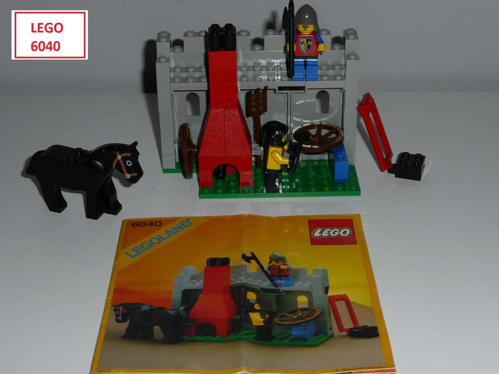 LEGO Castle Classic: 6038; 6042; 6040; 6054; 6059; 6017; 6043