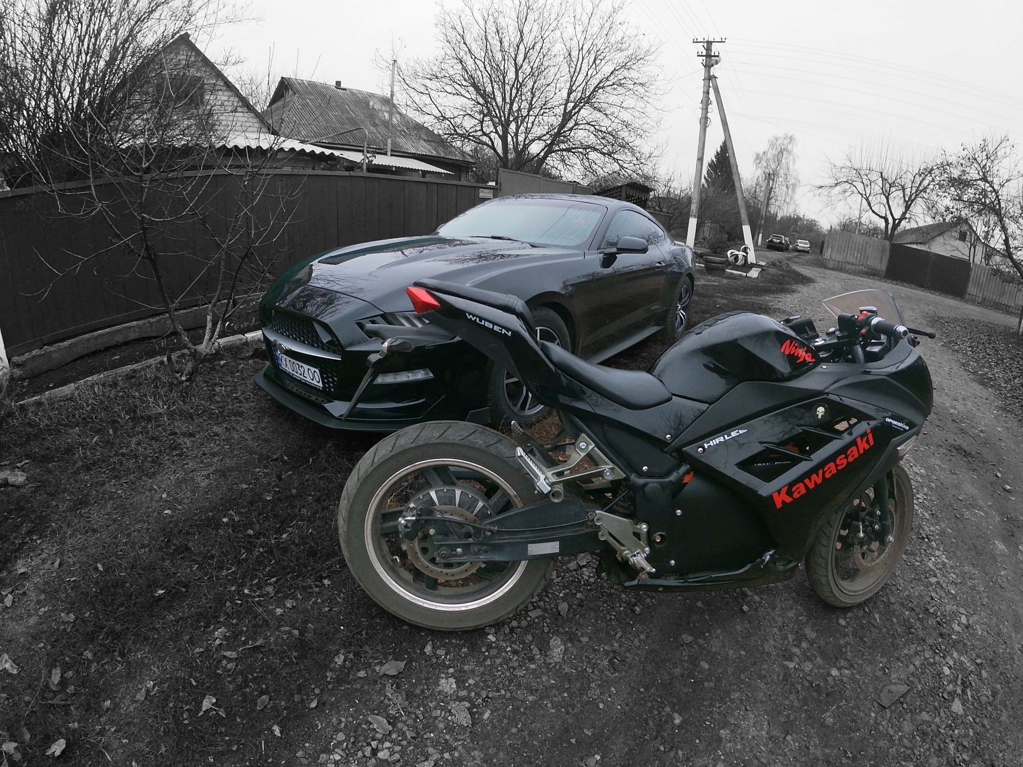 Електромотоцикл Kawasaki Ninja 3кВт