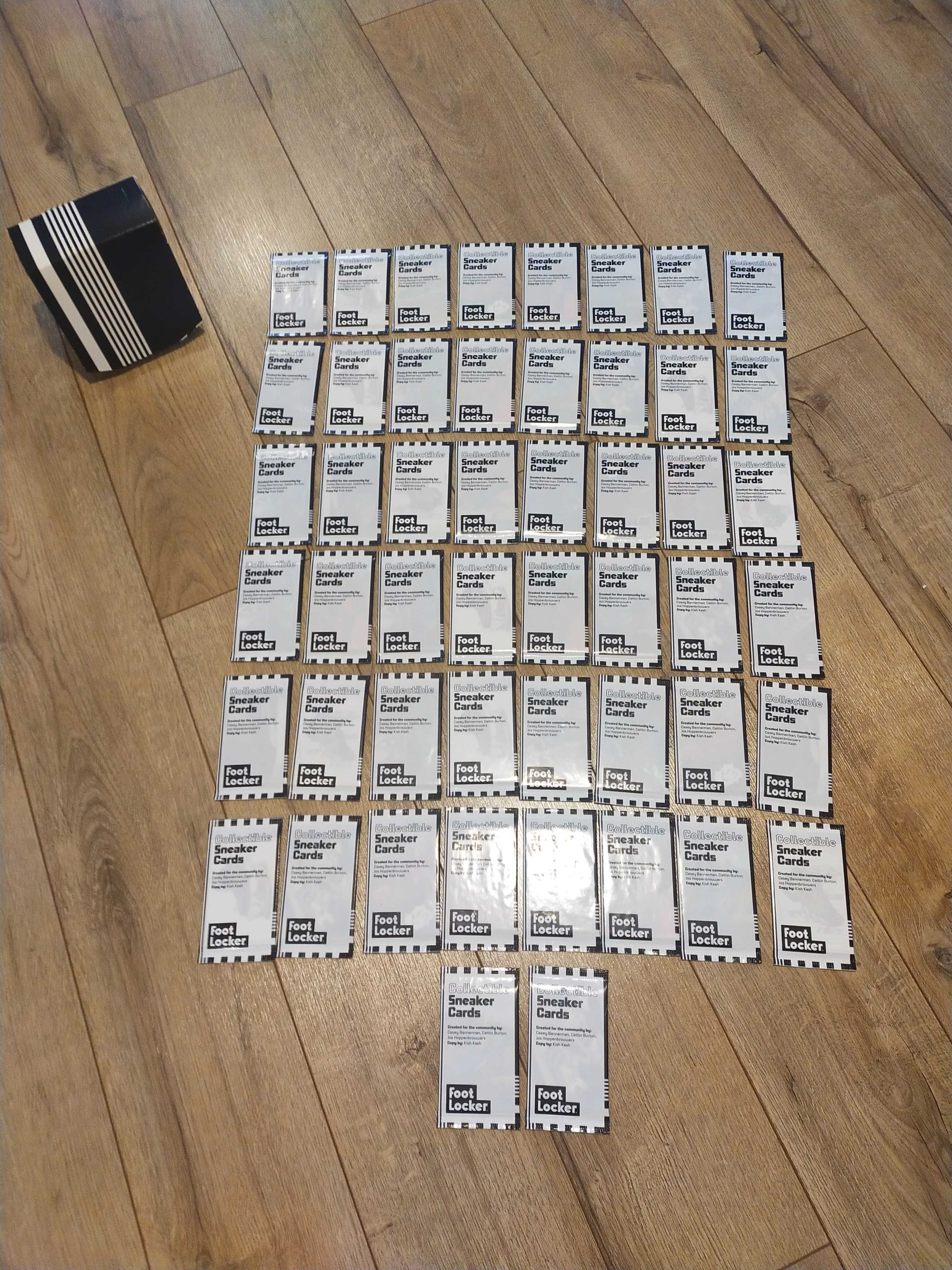 Karty kolekcjonerskie Foot Locker Sneaker Cards