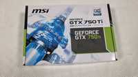Placa Gráfica MSI GeForce GTX 750 Ti 2GB OC USADO
