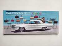 Prospekt Chevrolet - paleta lakierów 1964r.