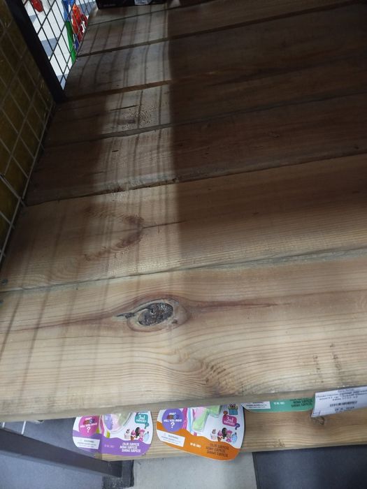 Стелаж складський метал+ дерево