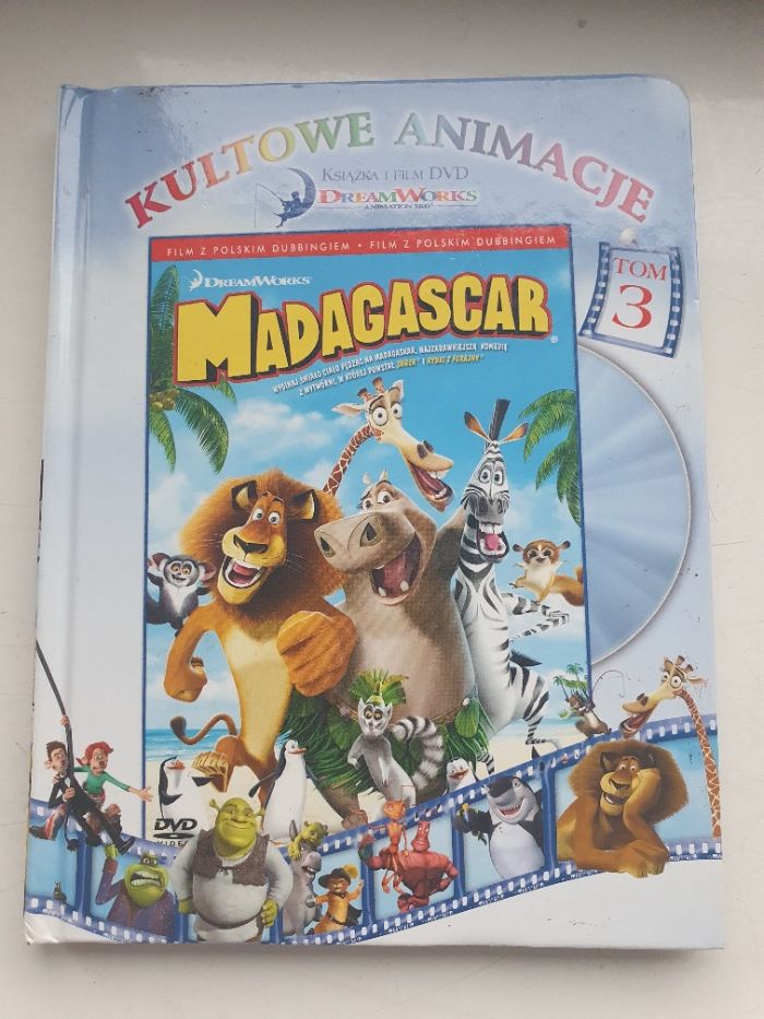 kultowe animacje książka i film DVD