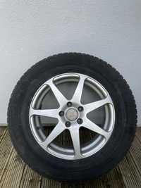 Felgi Alu 17’ 5x114,3 + 6x opony zima michelin