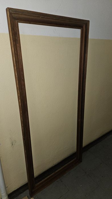 Rama lustra drewniana