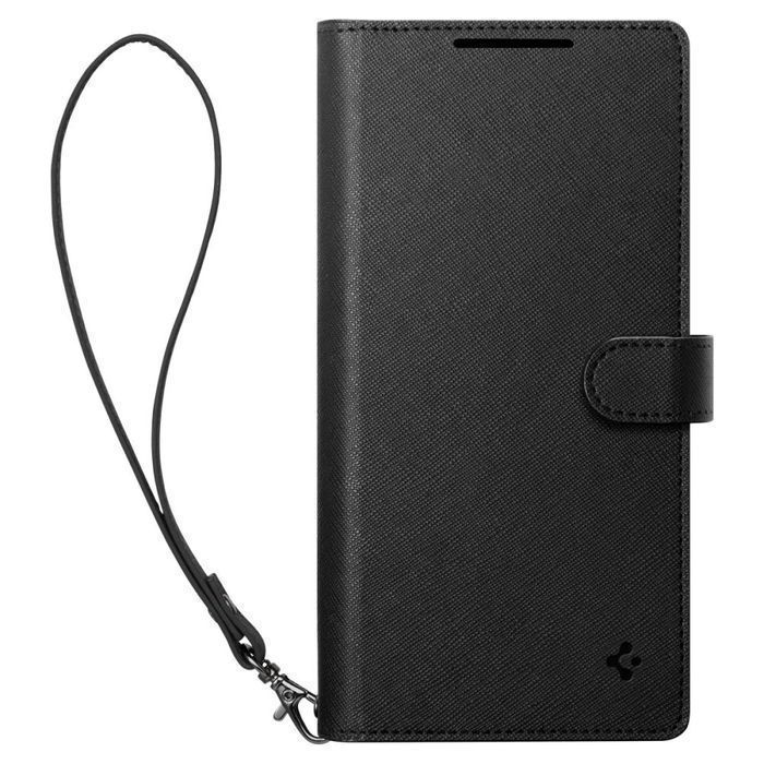Etui do Samsung Galaxy S25+ Plus Black Spigen Wallet "S"