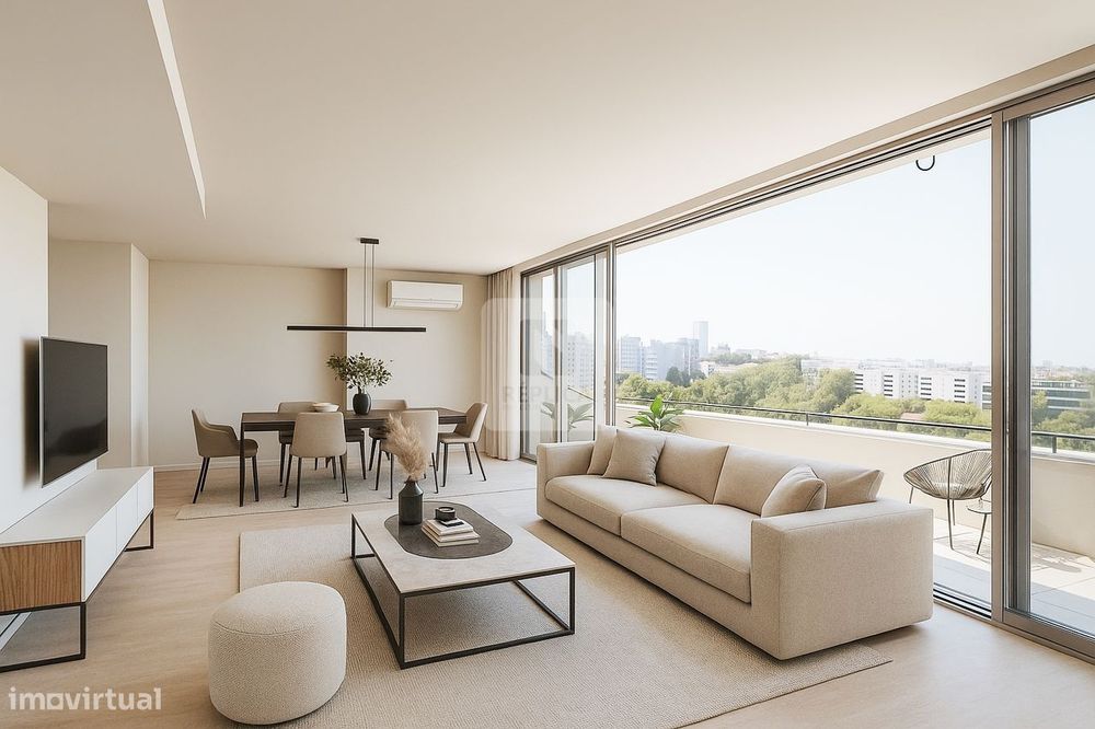 Penthouse T3 Duplex | Terraços e Varanda |  Vista Rio Douro