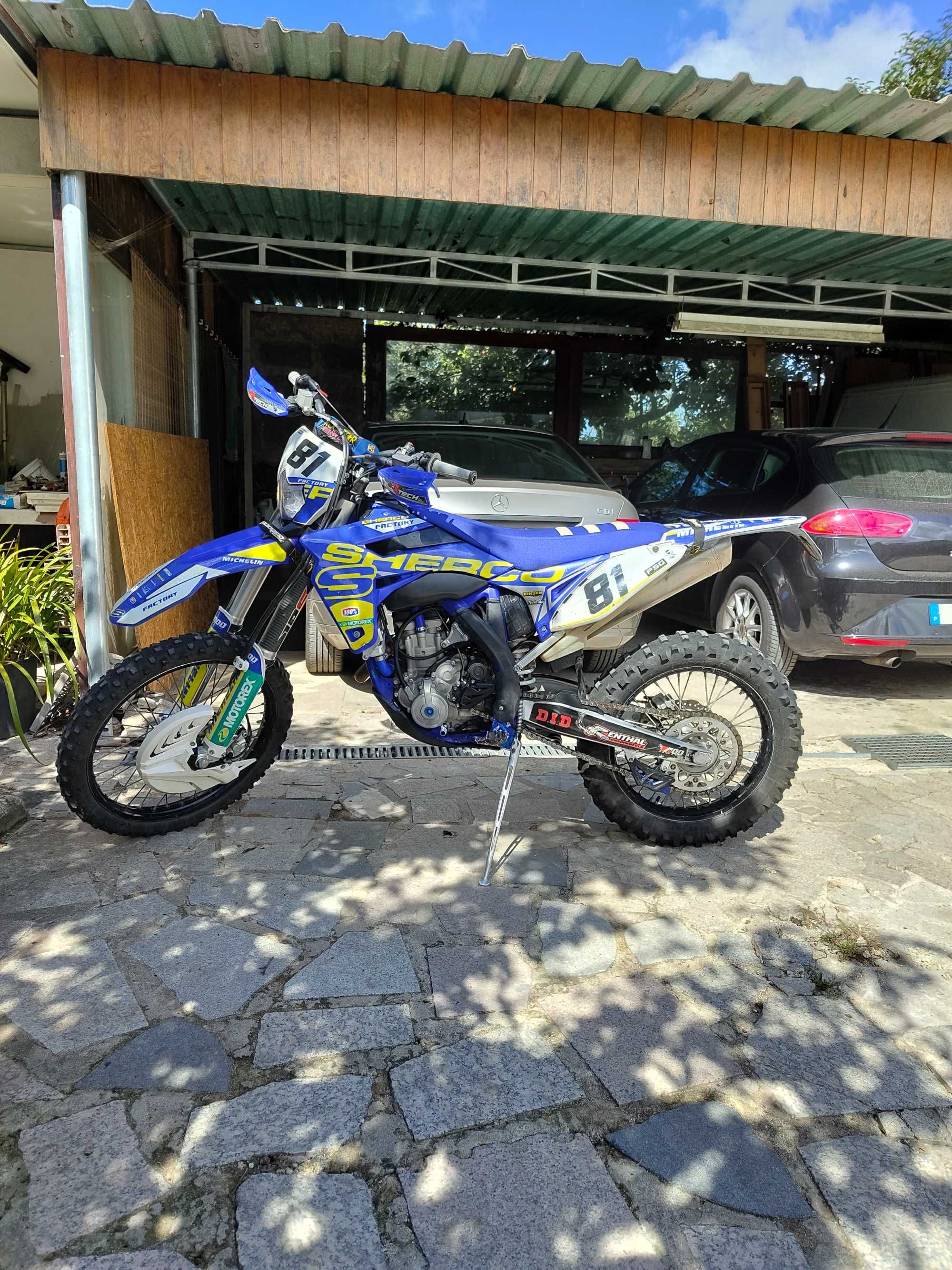 Sherco sef300 ano 2013  com start elétrico