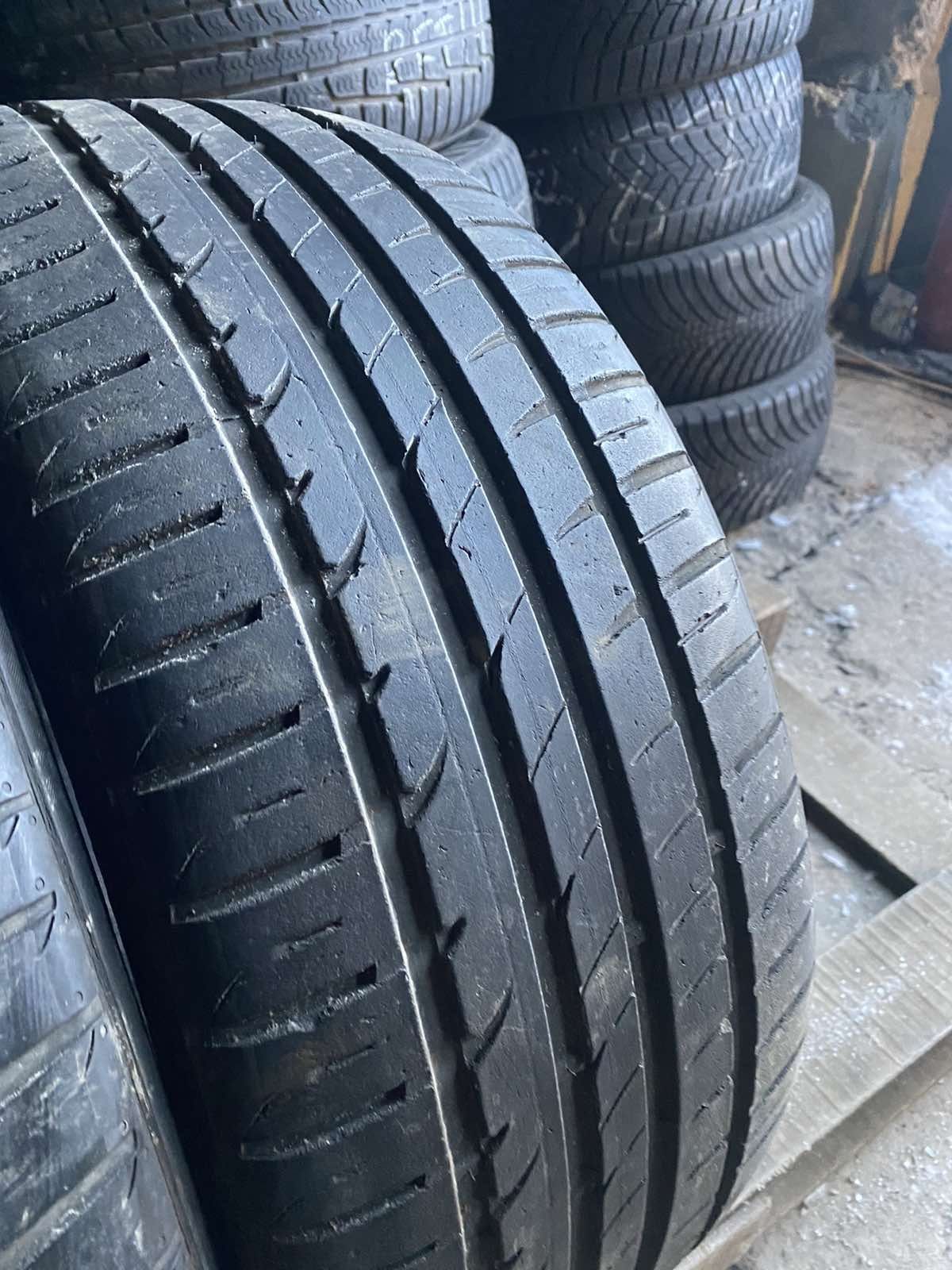 215.50.17 Hankook 2шт лето БУ склад шины резина из Европы 50 R17