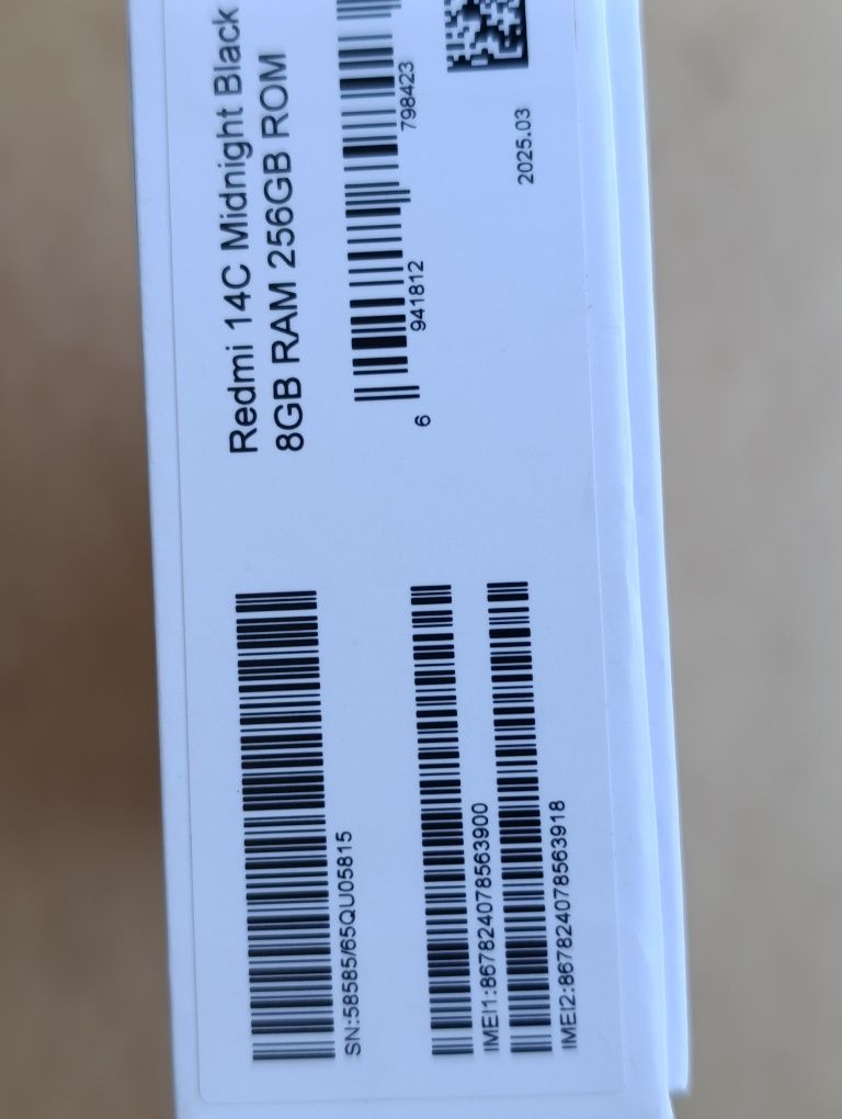 Xiaomi 14c 256GB 16GB novo c/ fatura Julho 2025