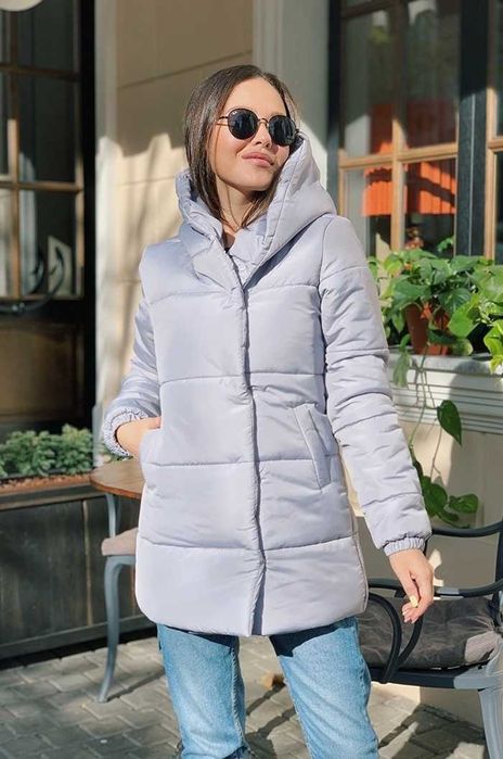 Хит сезона! Теплая зимняя куртка зефирка 5 цветов + Подарок