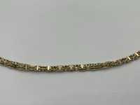 Wyjątkowy męski złoty łańcuszek pr.750 długość 70cm. Lombard Halo Łódź